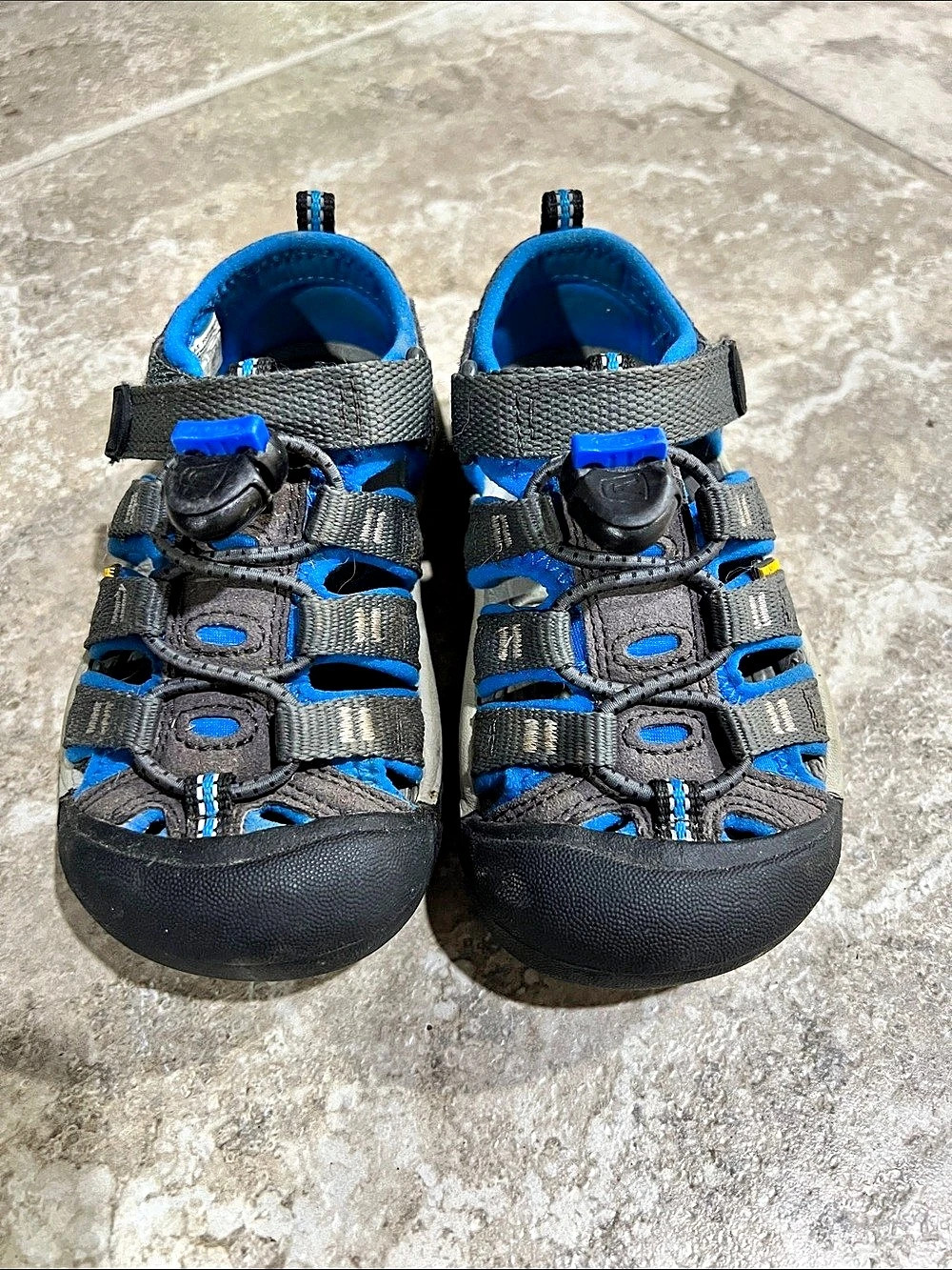 Keen Kids' Newport H2 Sandals Black & Blue